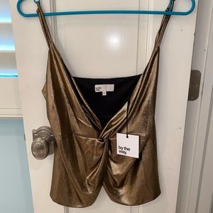 New with tags, metallic tank